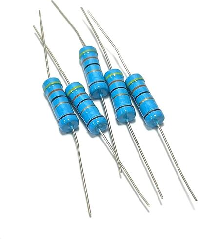 2W 1% 4R3 43R 430R 4K3 43K 430K 4.3 43 430 Ohm R K Metal Film Resistor 0.1R-10M(MF 2W 470R 20pcs) in Saudi Arabia