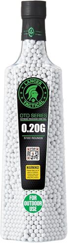 Lancer التكتيكية Airsoft 5,100 RDS 0.20g متوافقة مع BBS في الهواء الطلق (أبيض) in Saudi Arabia