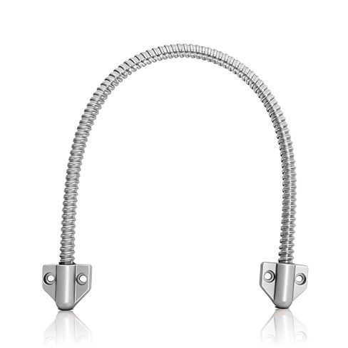 Door Loop Wire 16 Inch Long 0.41 Inch OD 0.31 in ID Stainless Steel Flexible Armored Cable Protector for Access Control Systems Video Line Door Security Flexible Conduit Exposed Mounting in Saudi Arabia
