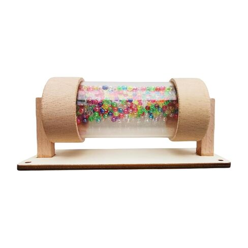 Rainstick Wooden Rainmaker Toy Musical Instrument Rhythm Instrument Raindrop Rattle Tube Toys for in Saudi Arabia