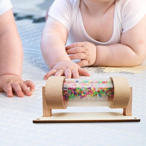 Rainstick Wooden Rainmaker Toy Musical Instrument Rhythm Instrument Raindrop Rattle Tube Toys for in Saudi Arabia