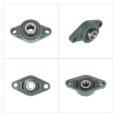 4Pcs UCFL204-12 Pillow Block Bearings 3/4 Inch Bore Square Flange Mounted Pillow Block Bearing 2 Bolt, Self Alignment in Saudi Arabia