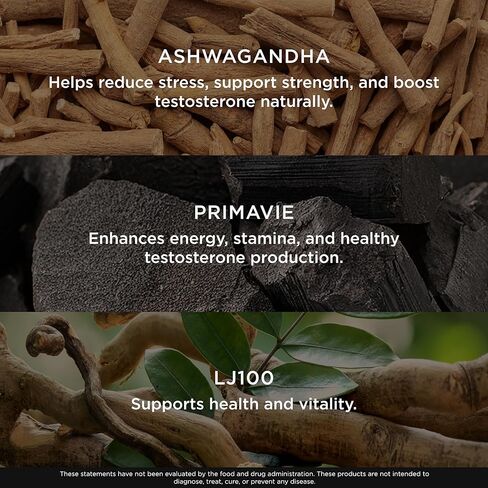 Genius Test, Advanced Testosterone Booster for Men - Natural Stamina, Endurance, Energy & Strength Enhancing Supplement - Lean Muscle Builder, Brain & Libido Support Male Supplements, 120 Veggie Pills in Kuwait