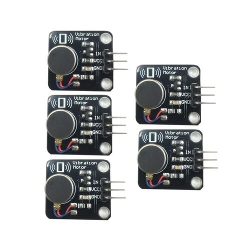5PCS PWM Vibration Motor Switch Toy Sensor Module DC 5V Mobile Phone Vibrator for Arduino MEGA2560 R3 DIY Kit 9000RPM Minimum (Blue) in Saudi Arabia