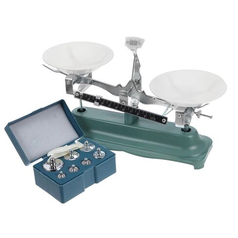 Mechanical Beam Balance Scale 500g Laboratory Scale with Weights, Teaching Tool for Classroom Experiments and Scientific Measurement in Saudi Arabia
