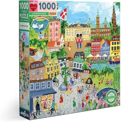 eeBoo: Piece and Love Tree of Life 1000-piece Square Adult Jigsaw Puzzle, Jigsaw Puzzle for Adults and Families, Includes Glossy, Sturdy Pieces and Minimal Puzzle Dust in Kuwait