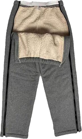 Patient Pants Patient Care Clothes, Clothing for Disability Elderly Surgery Patients, Easy to Wear and Take Off, Tear Away Pants, Soft Cotton Material for Fracture, Bedridden Patients, A, 3L in Saudi Arabia