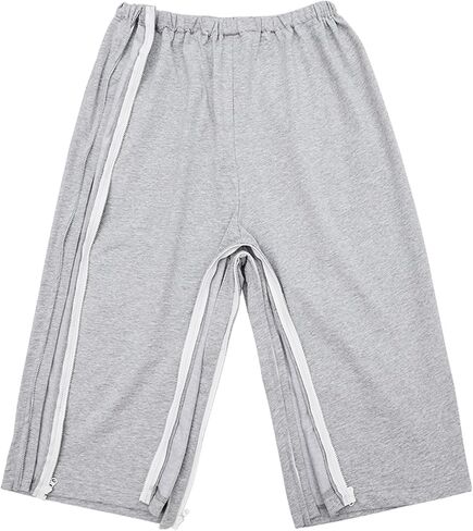 سروال مريض للجنسين بسحاب جانبي، ملابس للعناية بطريح الفراش لكبار السن/المعاقين in Kuwait