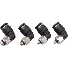 1 قطعة PL هوائي صغير موصل سريع أنبوب خرطوم 3 مللي متر 4 مللي متر 5 مللي متر موضوع خارجي M3 M4 M5 M6 L الكوع المشترك PL3-M4 PL4-M3 PL5-01(PL3-01) in Kuwait