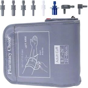 3XL Blood Pressure Cuff, Adult Cuff, Compatible with Most Monitors, ARM Blood Pressure Replacement Cuff with 8 Connectors(3XL) in Kuwait