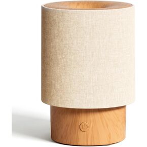 موزع روائح الزيوت العطرية من ARVIDSSON مع غطاء قماشي، موزع روائح علاجية 100 مل للمنزل، ناشر بالموجات فوق الصوتية مع مصباح ليلي وإيقاف تلقائي، موزع روائح زيتية لغرفة النوم in Kuwait