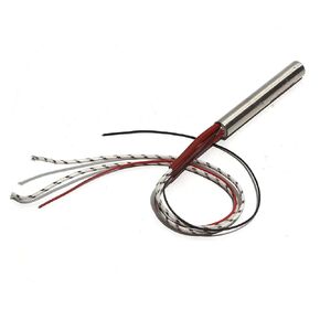 High-Efficiency 304SS Heater 8mm x 80-95mm with K-Type Thermocouple - 110V/220V/380V, 200W-235W(110V,235W 8x95mm) in Kuwait