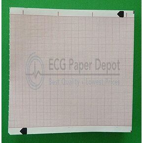 8000-0300 Ambulatory EMS Recording Chart Paper, 100 Packs Per Case, Size 90mm x 30m, Grid Color Red in Saudi Arabia