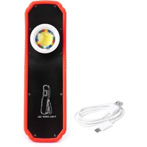 مصباح فحص LED قابل لإعادة الشحن لإصلاح السيارات، 60 وات، استخدام محمول، مصابيح طاولة إضاءة، مصباح مكتبي، مشبك دولاب، جهاز عرض in Kuwait