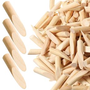 SHENLIU 300 Pack Solid Wood Pocket Hole Plugs, Pocket Hole Jig Wooden Plugs, Pine for Pockets Hole Jig Woodworking Tool, Pine Wood Plug for Holes Jig Accessories in Kuwait