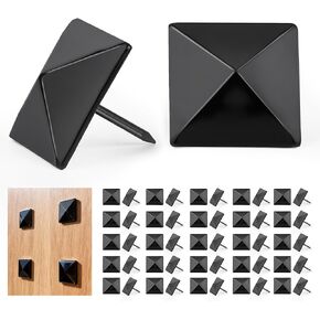 50 Pcs 1 Inch Clavos Large Square Iron Decorative Nails, Rustic Nails Furniture Tacks, Antique Clavos Decorative Nails for Wood,Shutters, Faux Wood Beams, Gates and Furniture in Kuwait