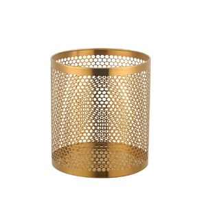 Trash Can for Small Spaces, Hollow & Space-Saving, Suitable for Living Room, Bathroom & Office(A321 Trash can True Color Small Size) in Kuwait