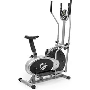 Plasma Fit Elliptical Machine Cross Trainer 2 in 1 Exercise Bike Cardio Fitness Home Gym Equipment in Saudi Arabia