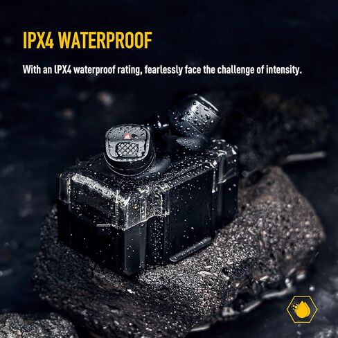 EARMOR M20T PRO حماية إلكترونية مطورة للأذن، NRR 30dB، بلوتوث 5.4، إلغاء الضوضاء وتضخيم الصوت، حماية تكتيكية للسمع لنطاق البندقية، مقاومة للماء والرياح in Kuwait