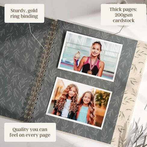 My School Years Memory Book for Kids & School Photo Album – School Picture Photo Album Childhood Memory Book - School Keepsake Organizer K-12 School Days Memory Book - Peachly in Kuwait