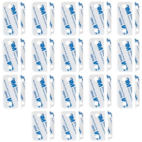 Adhesive Replacement Tape Compatible with Ring Alarm Contact Sensor & Magnets (2nd Gen),Double-Sided Tape for Ring Door Sensor,Easy Installation(18 Sensor Pads & 18 Magnet Pads) in Saudi Arabia