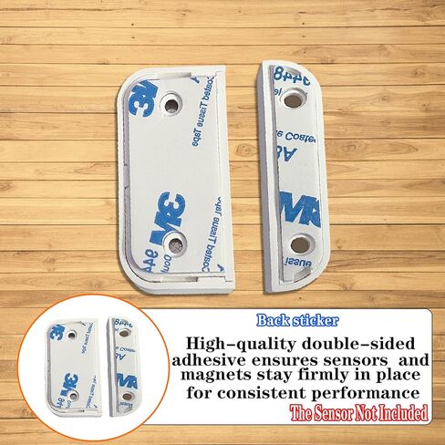 Adhesive Replacement Tape Compatible with Ring Alarm Contact Sensor & Magnets (2nd Gen),Double-Sided Tape for Ring Door Sensor,Easy Installation(18 Sensor Pads & 18 Magnet Pads) in Saudi Arabia