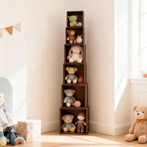 6 قطع من رافعات البوفيه وحوامل مع لافتات الطعام، ورافعات الطعام لطاولة البوفيه، وحامل كعكة خشبي ريفي، وحوامل عرض خشبية للديكور، والحفلات، وأعياد الميلاد، والزفاف، وحفلات استقبال المولود الجديد in Kuwait