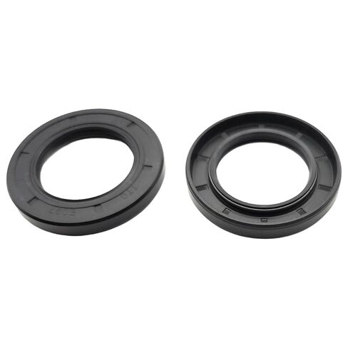 REPLACEMENTKITS.COM العلامة التجارية 2 قطعة ختم الزيت 1.250 × 2.000 × 0.250 بوصة مزدوج الشفاه TC نمط الروتاري رمح الختم 1-1 / 4 × 2 × 1/4 in Kuwait