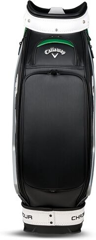 Callaway Golf ELYTE Staff Tour Bag, White/Black/Green in Saudi Arabia