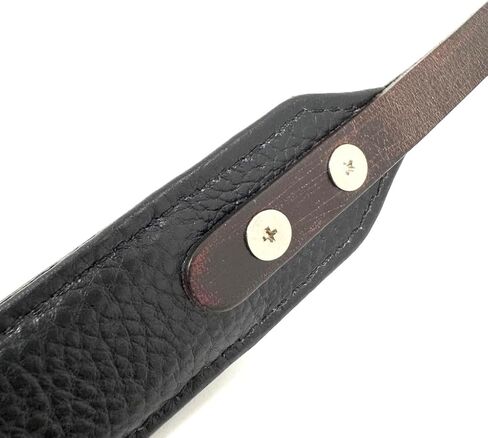 Walker And Williams M-22-RD Mahogany Red Leather Premium Padded Mandolin Strap With Live Oak Design, For Mandola, Bouzouki or Ukulele. For F And A Type Mandolins in Saudi Arabia