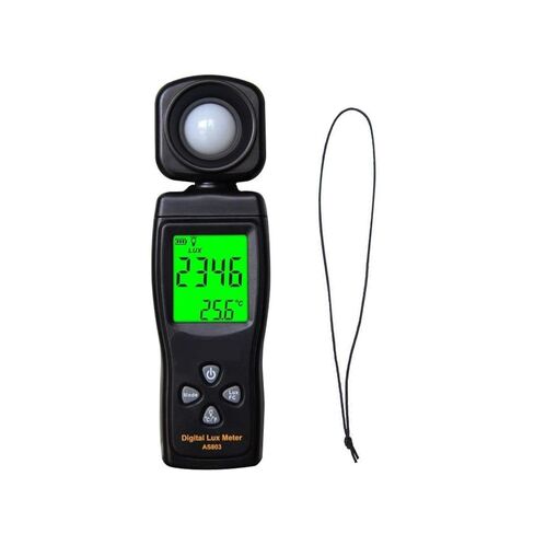 مقياس إضاءة محمول باليد مع مستشعر دوار 180 درجة، مقياس ضوء رقمي Luxmeter in Saudi Arabia