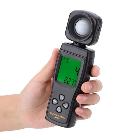 مقياس إضاءة محمول باليد مع مستشعر دوار 180 درجة، مقياس ضوء رقمي Luxmeter in Saudi Arabia