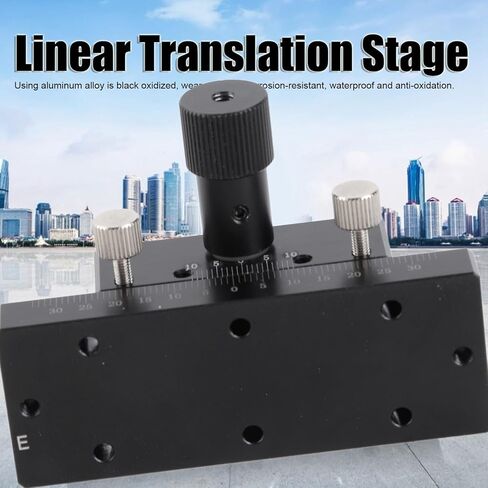 Generic SEMCIC-80 30 X 50mm مرحلة الترجمة الخطية الدقيقة للمعدات، طاولة منزلقة من سبائك الألومنيوم in Saudi Arabia