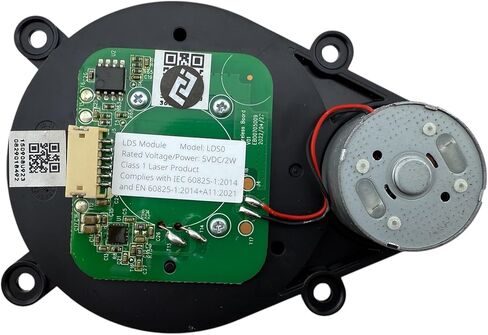 SCREENTRONICS Lidar Navigation Module Compatible Replacement for Roborock Q7 Max, Q7 Max+, S8, S8+ Plus, S8 Pro Ultra Robot Vacuum Cleaner - Motor and Control Board 360 Degree Scanning Sensor in Kuwait