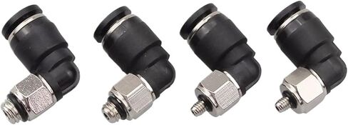 1 قطعة PL هوائي صغير موصل سريع أنبوب خرطوم 3 مللي متر 4 مللي متر 5 مللي متر موضوع خارجي M3 M4 M5 M6 L الكوع المشترك PL3-M4 PL4-M3 PL5-01(PL3-01) in Kuwait