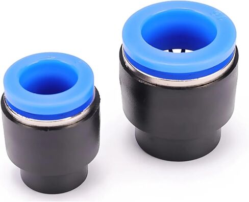 1pcs Pneumatic Connector Quick Plug Plastic Plug Pipe Plug PP PPF 4mm 6mm 8mm 10mm 12mm 14mm 16MM Air Hose Sealing Connector(PPF-14) in Saudi Arabia