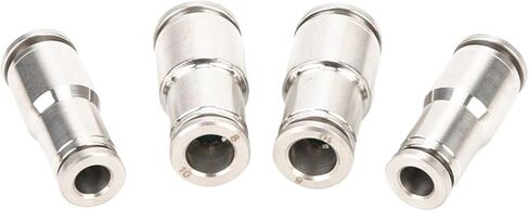 1pcs 6-4mm 8-6mm 10-8mm 12-10mm 14-12mm 16-12mm Tube Sizes Pneumatic Reducer Union Quick Straight Connector(12mm-6mm) in Saudi Arabia