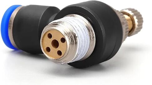 20/50/100pcs SL 4 6 8 10 12mm Fast connection Pneumatic Fitting M5 1/8" 1/4" 3/8" 1/2 air speed Regulating valve throttle valve(SL6-04,20 pcs) in Saudi Arabia