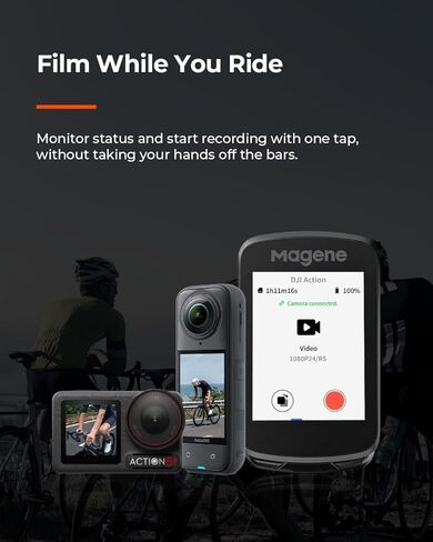 Magene C606 V2 Bike Computer GPS – 2.8" Color Touchscreen, Multi-Scenario ClimbPro, Live Segments, Cycling Dynamics, Offline Navigation & 15-25Hr Battery in Saudi Arabia