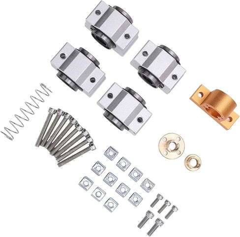 Z Axes Slide Table Mount Kit, Drawer Track Guide Kit for 3018 Plus Engraving Machine Stable, Adjustable Z Axis Mounting System Secure Mounting Platform Smooth Motion Easy Installation, Compatibility in Kuwait