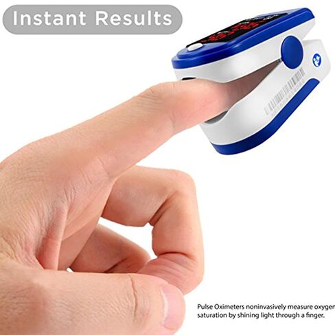 Dagamma Finger Pulse Oximeter DP100 in Yellow - the Authentic Pulse Oximeter for Sports and Aviation use in Kuwait