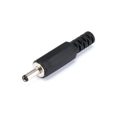 10/5Pcs DC Power Male Plugs 3.5mm X 1.3mm Jack Connector Socket Mount 1A 30V Black(10pcs) in Saudi Arabia