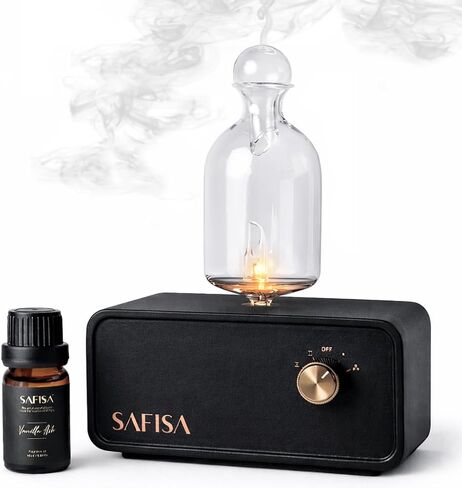 Waterless Essential Oil Diffuser, Scent Diffuser for Home, 700 Sq. Ft., Portable Waterless Diffuser, Nebulizing Cold Air Cordless Diffuser for Large Room, Rechargeable, Smart, Hotel-Style in Saudi Arabia