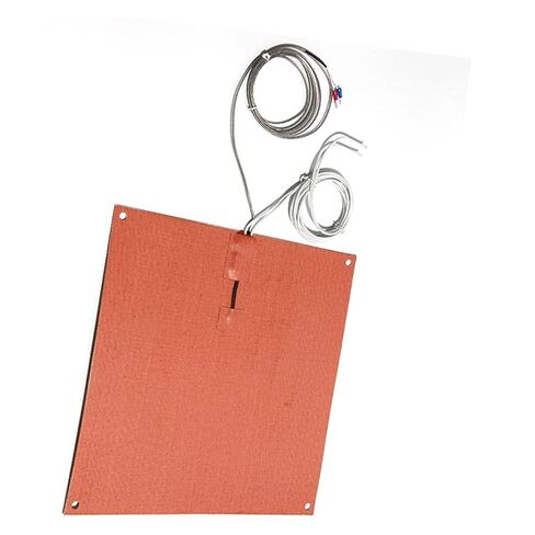 High-Performance Polyimide Heating Pad for 3D Printers - 20W to 100W, with K Thermocouple(Without,12V-50W 80x80mm) in Saudi Arabia
