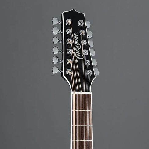 Takamine Legacy JEF381SC Dreadnought 12-string Acoustic-electric Guitar - Black in Kuwait