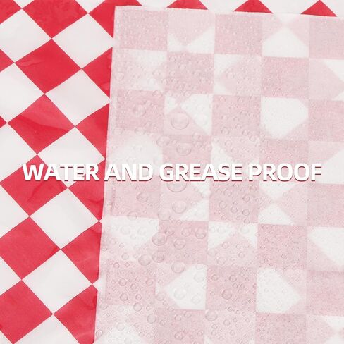 200 Pcs Deli Wax Paper Sheets for Food 12x12 Inch Sandwich Paper Wraps Sheets Grease Resistant Basket Liners for BBQ, Picnic, Party in Kuwait