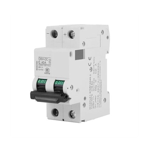 2P 250V Low Voltage DC Miniature Circuit Breaker for Solar Panels Grid System Solar Panels Protector (40A) in Saudi Arabia