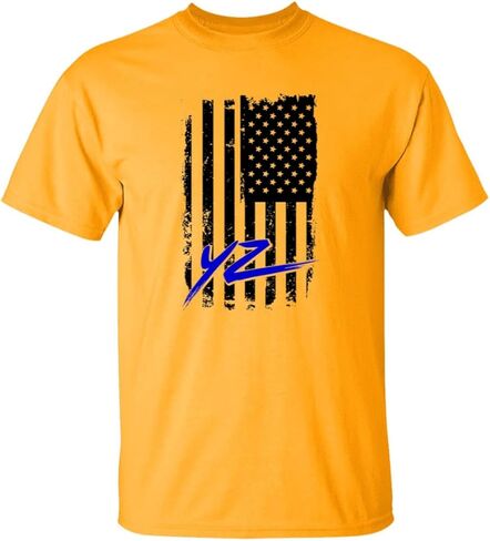 Yamaha Yz American Flag USA T-Shirt in Kuwait