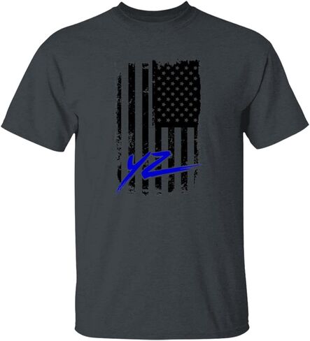 Yamaha Yz American Flag USA T-Shirt in Kuwait