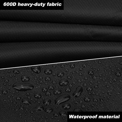 Snow Sled Cover,120x53x10cm/47.24x20.87x3.94in 600D Oxford Cloth Waterproof Jet Sled Cover with Storage Bag for Fishing Hunting Camping Protect Your Gear from Snow Mud (Black) in Saudi Arabia